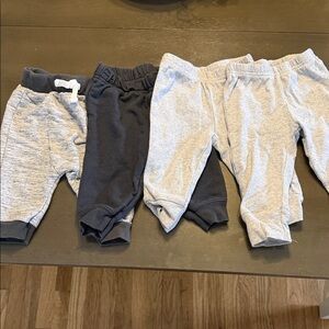 Cozy Kids Jogger Pants Set - Gray and Black